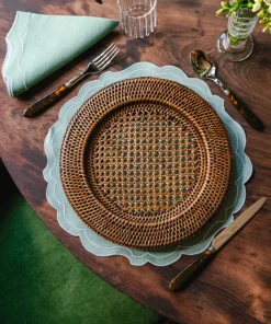 Rattan Charger Plate