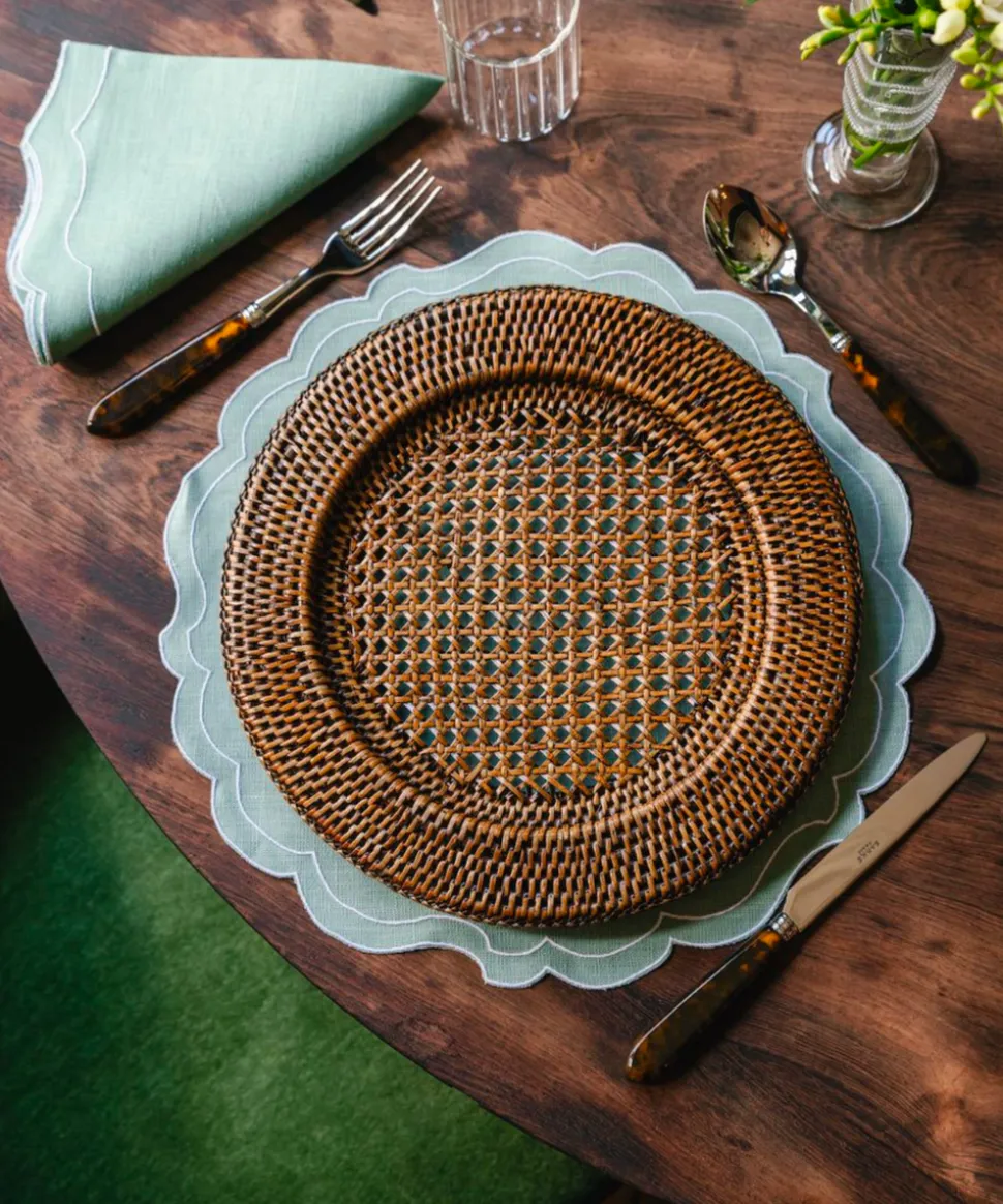 Rattan Charger Plate