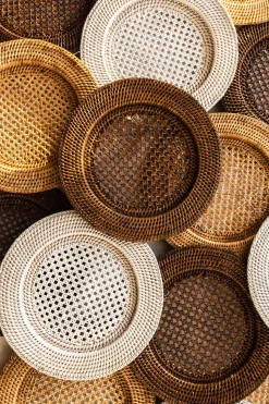 Rattan Charger Plate