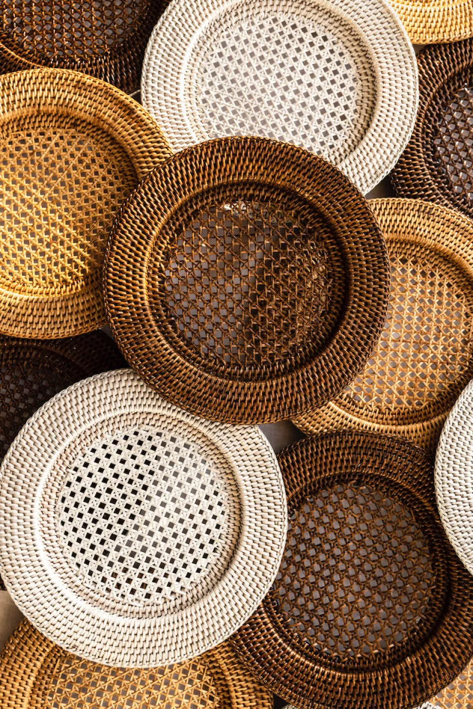 Rattan Charger Plate
