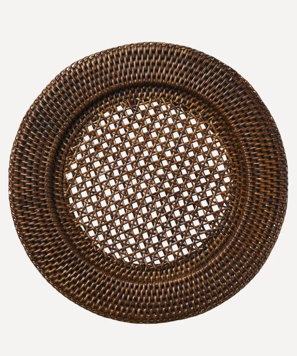 Rattan Charger Plate