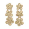 Rattan Flower Earring