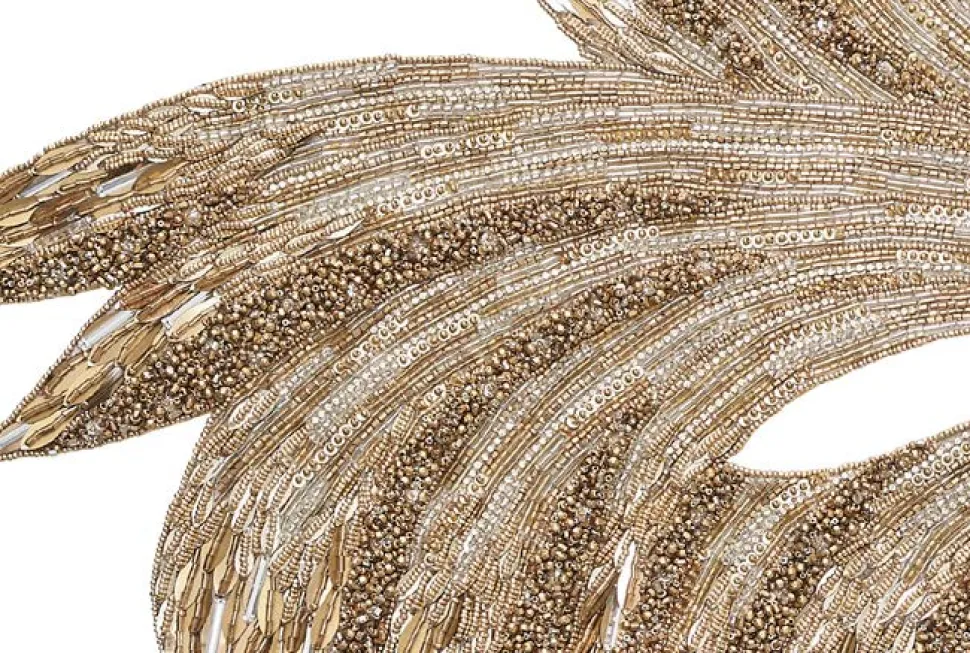Ray Runner in Gold & Crystal