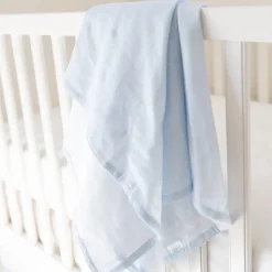 Receiving Blanket in Blue
