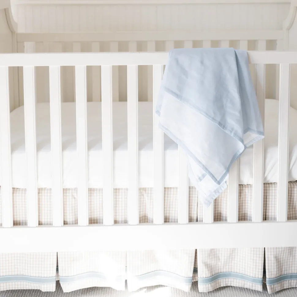 Receiving Blanket in Blue