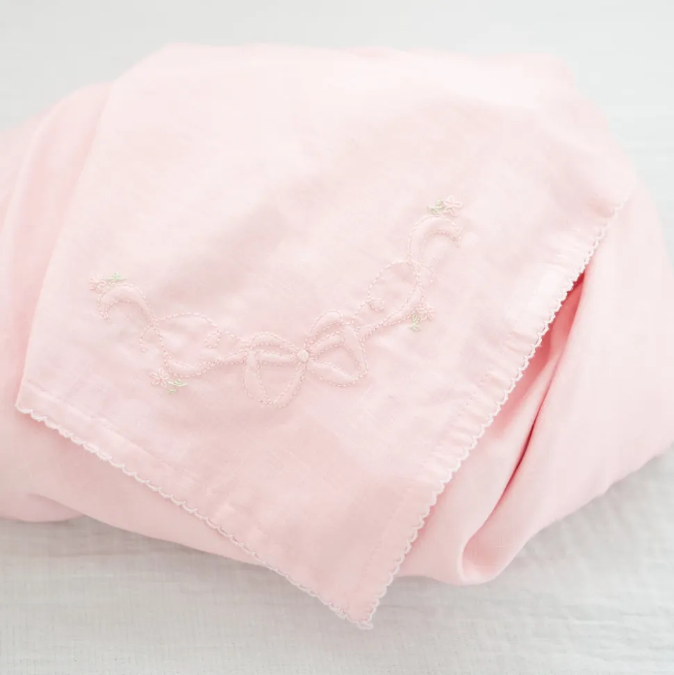 Receiving Blanket in Pink