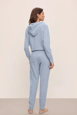 Recycled Boucle Jogger In Wedgewood Blue