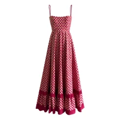 Red Checkmate Dress