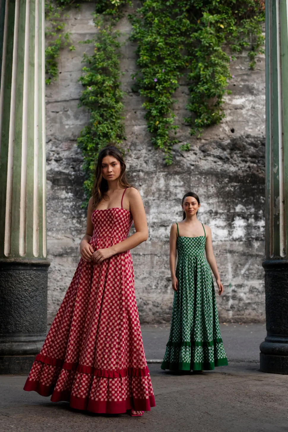 Red Checkmate Dress