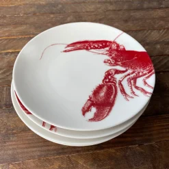 Red Lobster Canape Plates