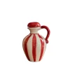 Red Olive Oil and Vinegar Bottle, Set of 2