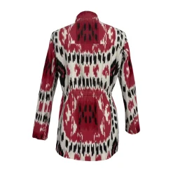 Red Rainbow Ikat Jacket