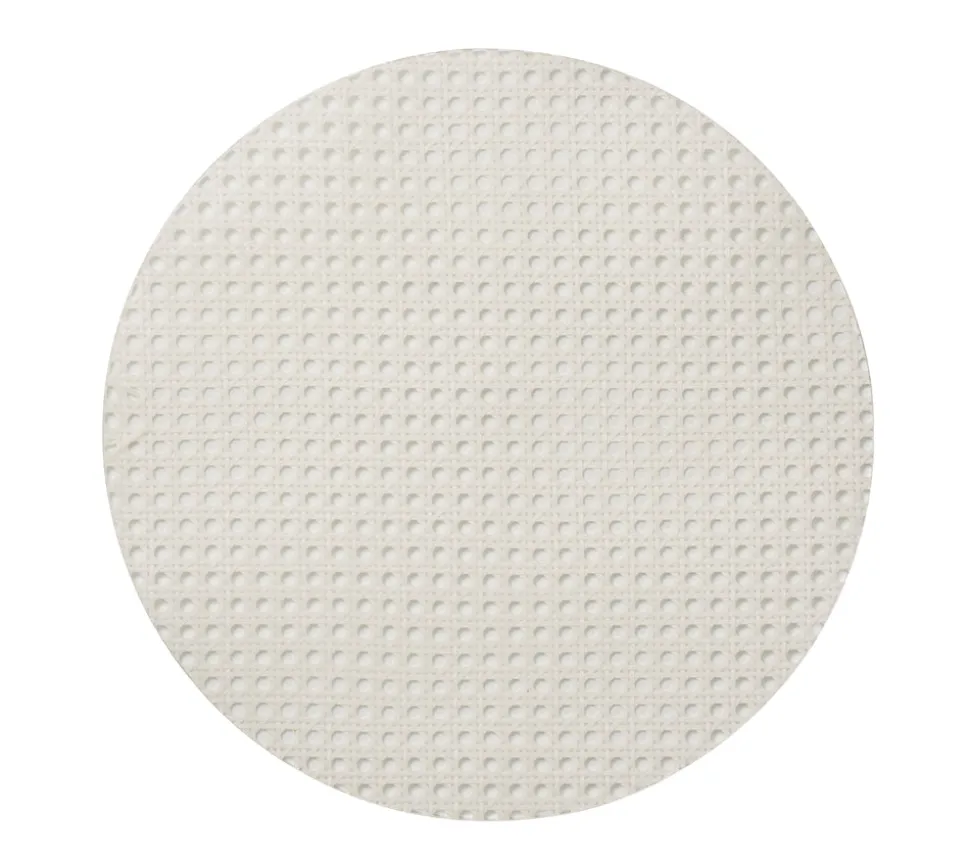 Reed Placemat in White, Set of 4