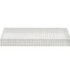 Reed Vanity Tray in White 14.5" X 7.5"