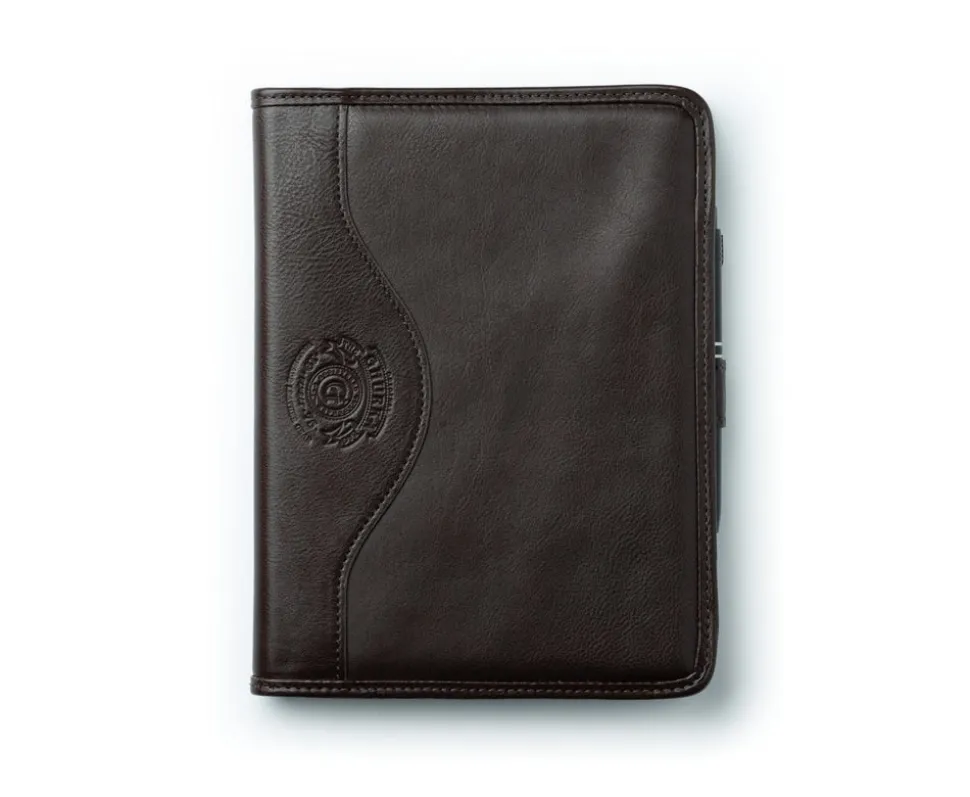 Refillable Journal in Vintage Walnut Leather