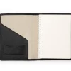 Refillable Journal in Vintage Black Leather