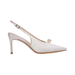 Reina 80 in White & Satin Pearl