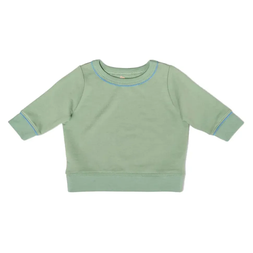 Remy Baby Sweatshirt in Basil