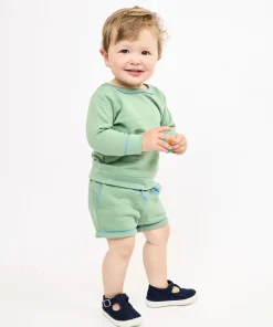 Remy Baby Sweatshirt in Basil