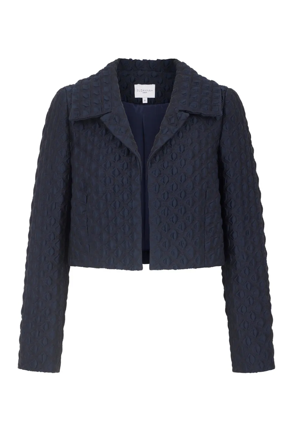 Remy Cropped Jacket Diamond Cloqué