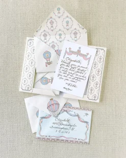 Renaissance Balloons Stationery Set