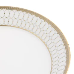 Renaissance Deep Plate in Grey