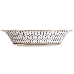 Renaissance Gold Open Oval Vegetable Dish