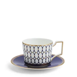 Renaissance Gold Teacup & Saucer