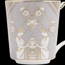 Renaissance Mug in Grey, Set of 2