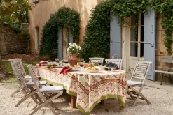 Renne Reindeer Tablecloth in Red & Green