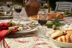Renne Reindeer Tablecloth in Red & Green