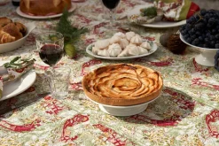 Renne Reindeer Tablecloth in Red & Green