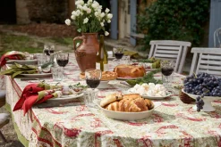 Renne Reindeer Tablecloth in Red & Green