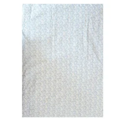 Reversible Heirloom Quilt Made With Liberty Fabric in Theo Blue & Mitsi Valeria Blue