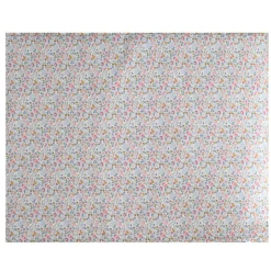Reversible Heirloom Quilt Made With Liberty Fabric in Betsy Grey & Wiltshire Pink