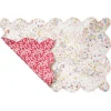 Reversible Scalloped Placemat Made With Liberty Fabric in Mitsi Valeria & Adelajda