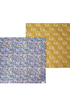 Reversible Stitch Napkin Set Made With Liberty Fabric in Wiltshire Star & Capel