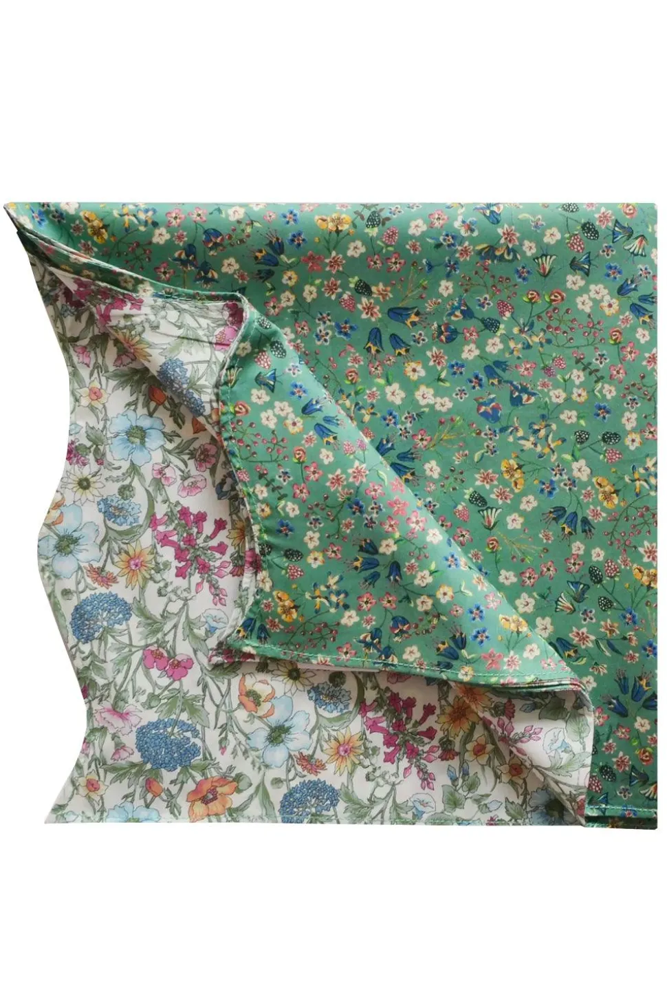 Reversible Wavy Napkin Set Made With Liberty Fabric in in Donna Leigh & Rachel