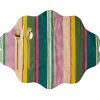 Reversible Wavy Placemat Made With Liberty Fabric in in Archive Swatch & Michelle