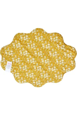 Reversible Wavy Placemat Made With Liberty Fabric in Wiltshire Star & Capel