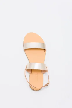 Rhodes Vegetable Tanned Leather Sandal
