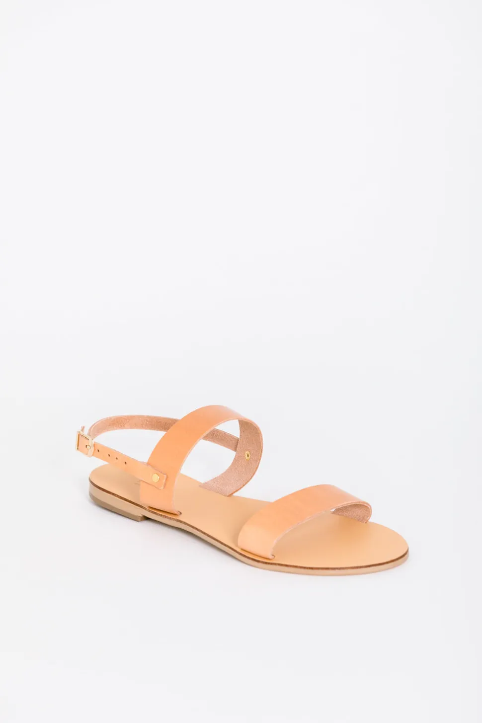 Rhodes Vegetable Tanned Leather Sandal