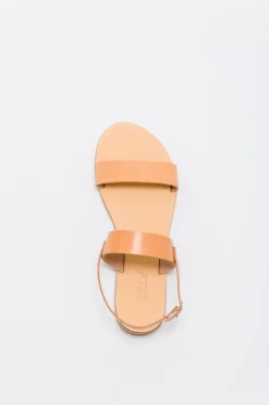 Rhodes Vegetable Tanned Leather Sandal