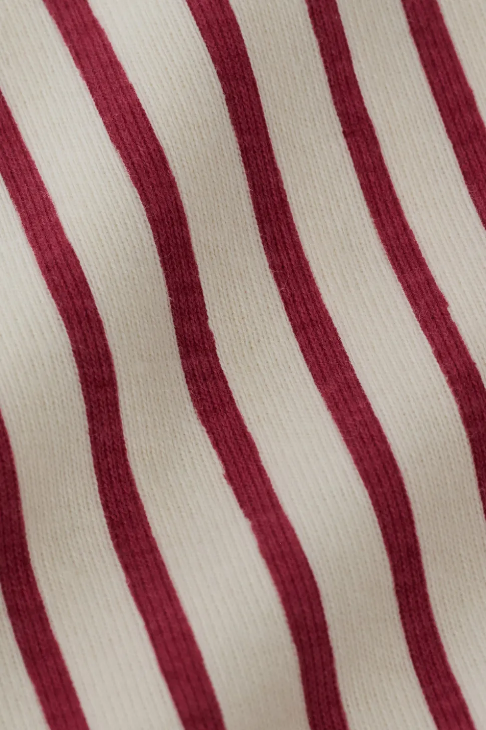 Ribbed Toddler Pajama in Stripes Away Berry
