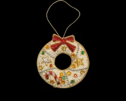 Ribbon Wreath Ornament