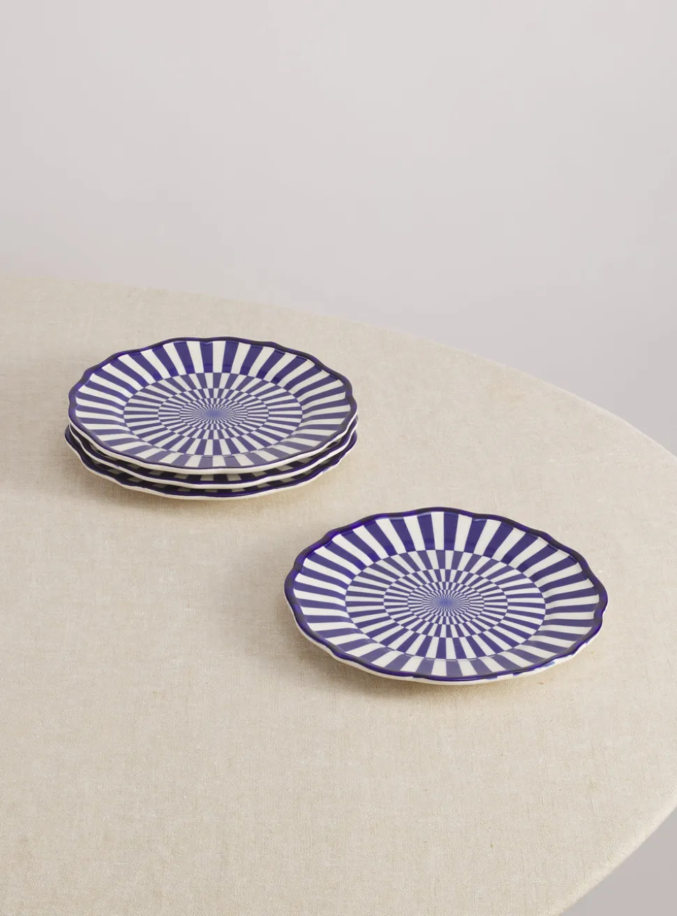 Riviera Dessert Plate, Set of 4