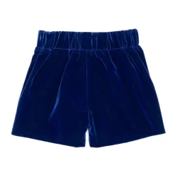 Robert Shorts in Back Bay Blue Velvet