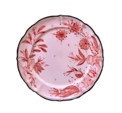 Rocaille Pink Dessert Plate