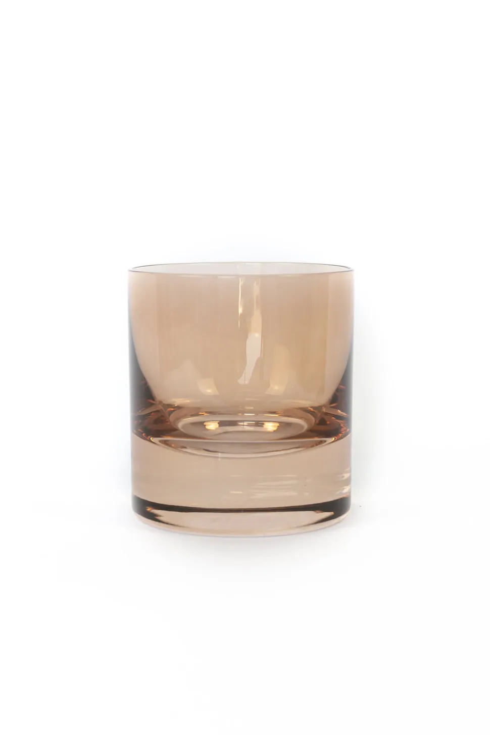 Rocks Glass, Set of 6 in Amber Smoke