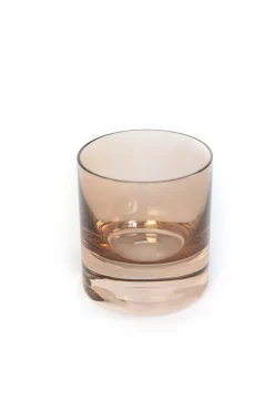 Rocks Glass, Set of 6 in Amber Smoke